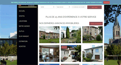 Desktop Screenshot of nicolasimmobilier.com